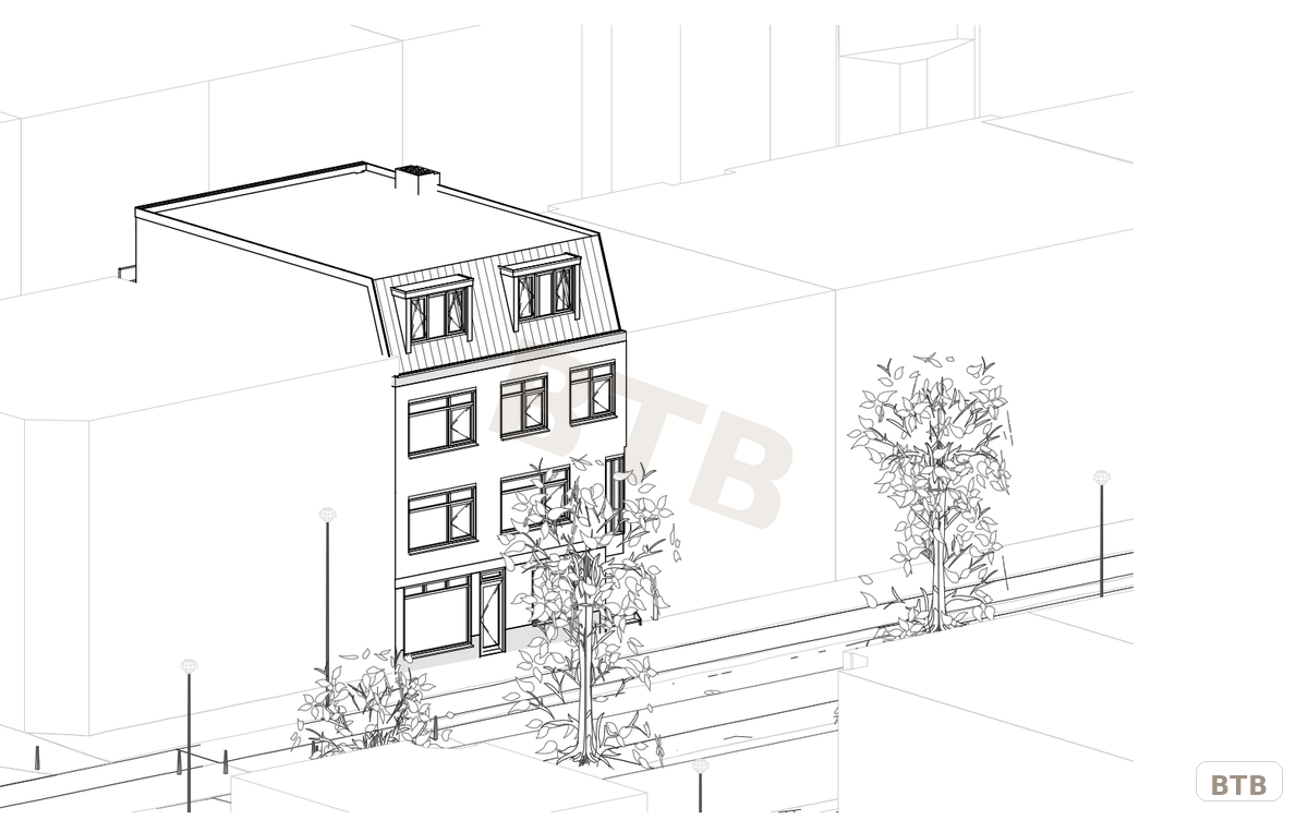 Dakopbouw en bouwkundige splitsing — Den Haag