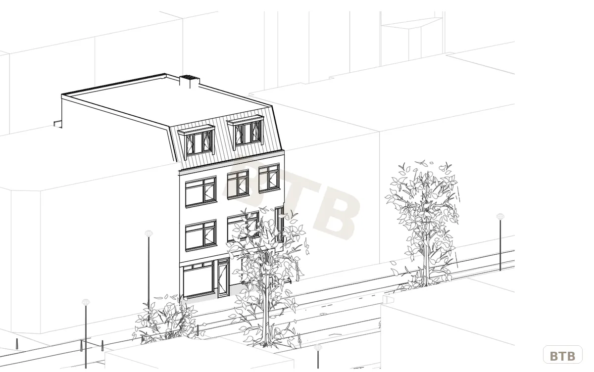 Dakopbouw en bouwkundige splitsing — Den Haag